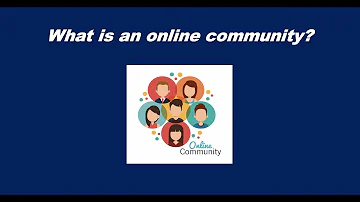Was ist ein Beispiele für eine Online Community?