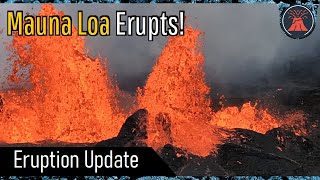 Mauna Loa Volcano Eruption Update; New Eruption Occurs, Summit Covered in Lava