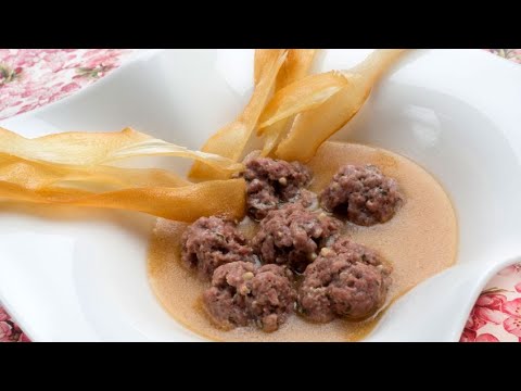 Video: Sopa De Albóndigas De Ternera