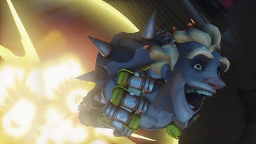 Overwatch - Junkrat trolls around