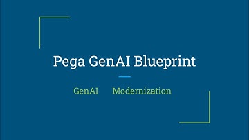 Pega GenAI Blueprint session by experienced Pega PSA