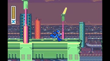 Lets play Megaman X part 1 - Opening and intro stage