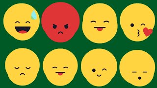 Emoji | Смайлы На Хромакее | Smilies | Футажи | Green Screen | Футажор