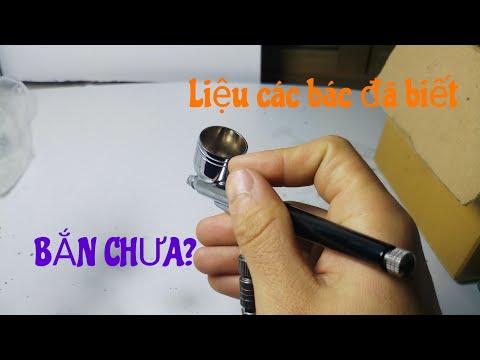 Video: Súng Phun Sơn Nhỏ: Súng Phun Sơn Mini, Mẹo Chọn Và Sử Dụng