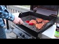 Grilling Pork Chops on MHP Gas Grill