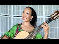 Bar Chord Exercises I Classical Guitar Tutorial by Thu Le