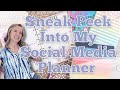 My Social Media Planner || May Planner Setup || Happy Planner