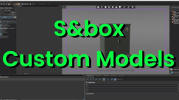 How To Make Custom Models In S&box (Static And Physics)