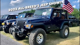 2022 26th Annual PA JEEPS ALLBREED'S JEEP SHOW!