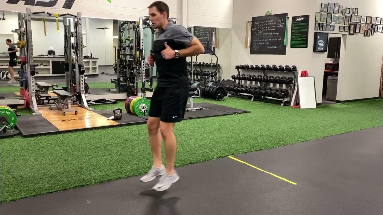 Double Leg Forward & Lateral Jumps Moving; Pogo Jumps YouTube