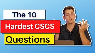 The 10 Hardest Questions on the CSCS Exam [In 2023]