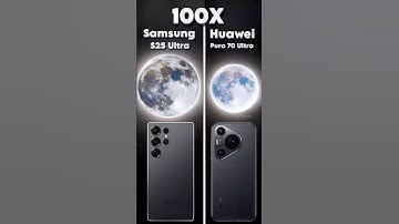 Samsung Galaxy S25 Ultra VS Huawei Pura 70 Ultra Live Moon Zoom Test