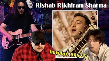 Korean Blues Guitar Legend Reacts to Rishab Rikhiram Sharma Sitar for the First Time!