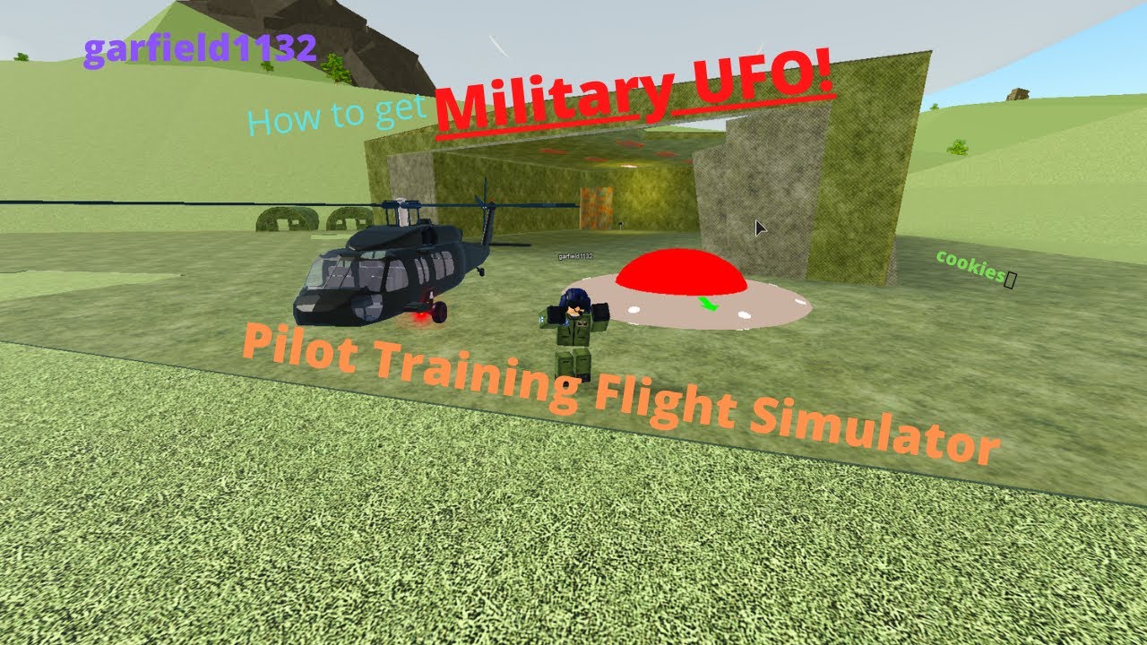 How To Get The Military Ufo In Roblox Ptfs Pilot Training Flight Simulator Youtube - finding the ufo in pilot training flight sim on roblox deimos
