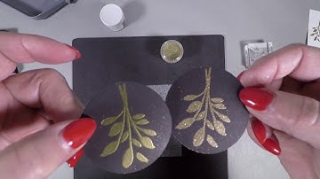 Comparing Gold and Gold Tinsel Embossing Powders