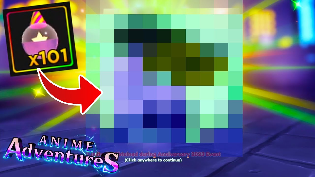 OPENING 101 ANNIVERSARY STARS! on Anime Adventures 15