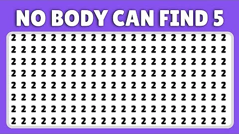 Find the Odd One Out - Can You Spot the Different Number and Letter Edition! | Oddity Spotting