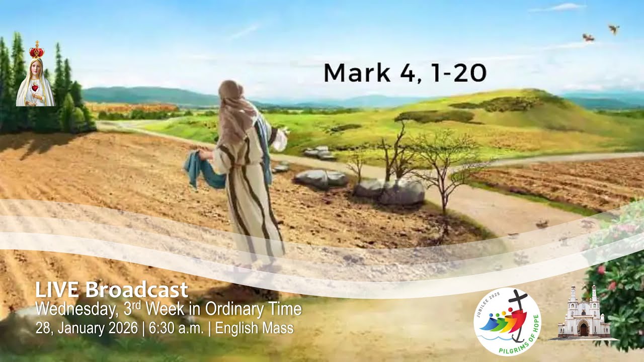 Votive Shrine Daily Mass | Live Stream | January 28, 2026, Wednesday, 6:30 AM | English Mass