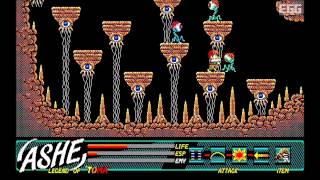 【美品レア】呉ソフトウェア【DUEL】PC88 アッシュ for PC8801 (1988) - YouTube