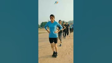 GIRLS PSI ASI CONSTABLE PHYSICAL TRAINING #GANDHINAGAR #GUJARAT #PSI #ASI #POLICE