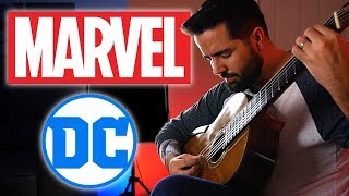 'Marvel is better than DC' but on guitar