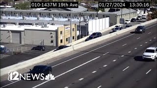 Police use grappler to end chase on I-10 in Phoenix