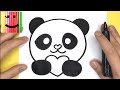 Incroyable dessin facile et sympa dun panda super mignon