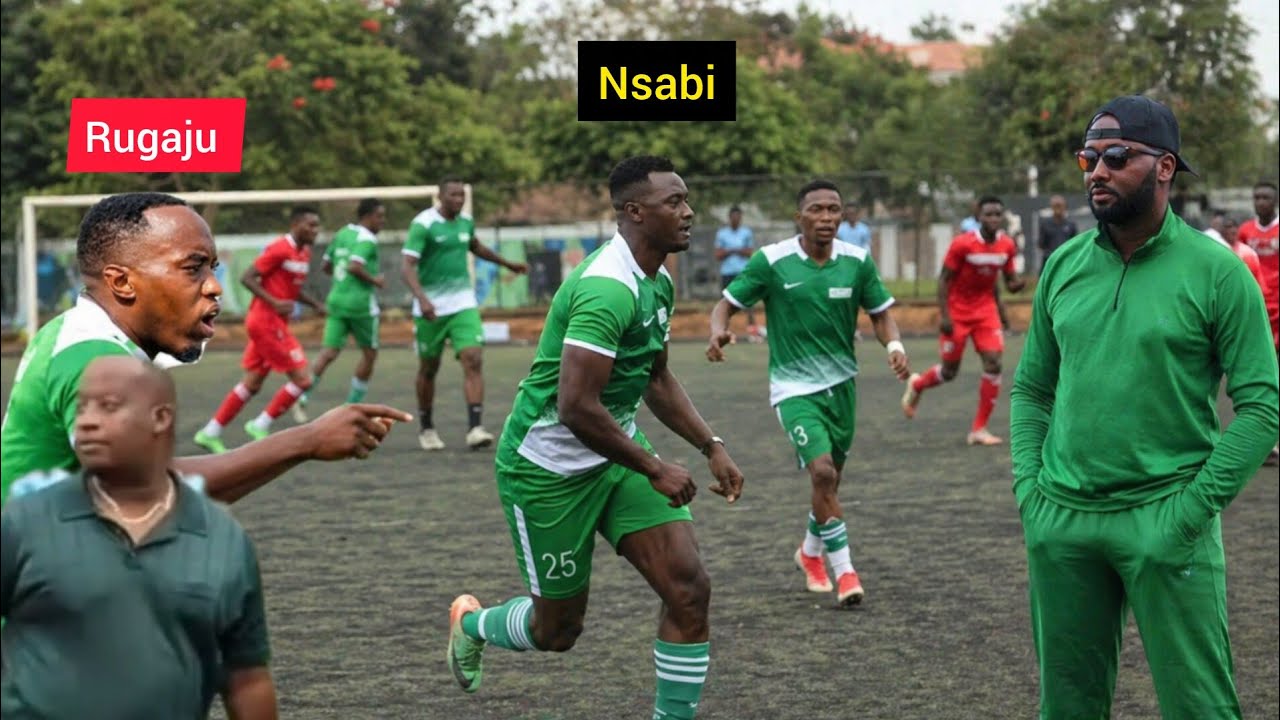 Video yamateka DG NSABI RUGAJU na AXEL BAKINNYE UMUPIRA TURUMIRWA RBA ...