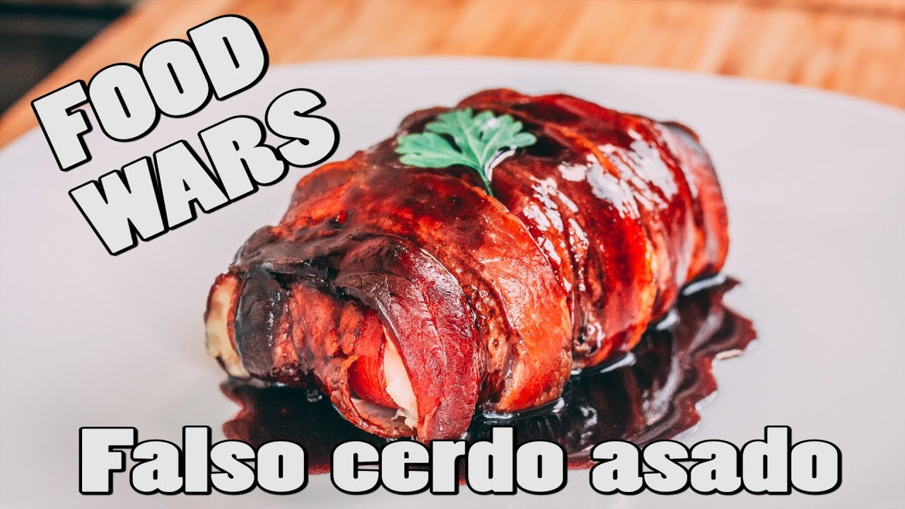 Cerdo Asado Falso  Shokugeki no soma || Cocina del Mundo anime | Juan Pedro Cocina