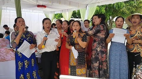 MỪNG TÂN LM GIOAN BAOTIXITA NGUYỄN VĂN TÂM_ NIỀM PHÓ THÁC DO CA ĐOÀN HIỀN MẪU GX BA LÀNG THỂ HIỆN
