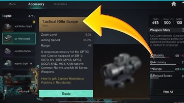 Once Human Mobile: How to get Tactical Rifle Scope LOCATION.
