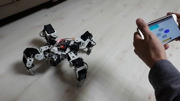 아두이노 4족 보행 로봇