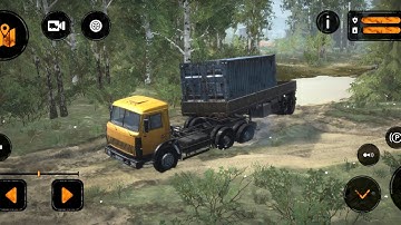 Mudrunner mobile gameplay | Mission 1 (the rig) | android game