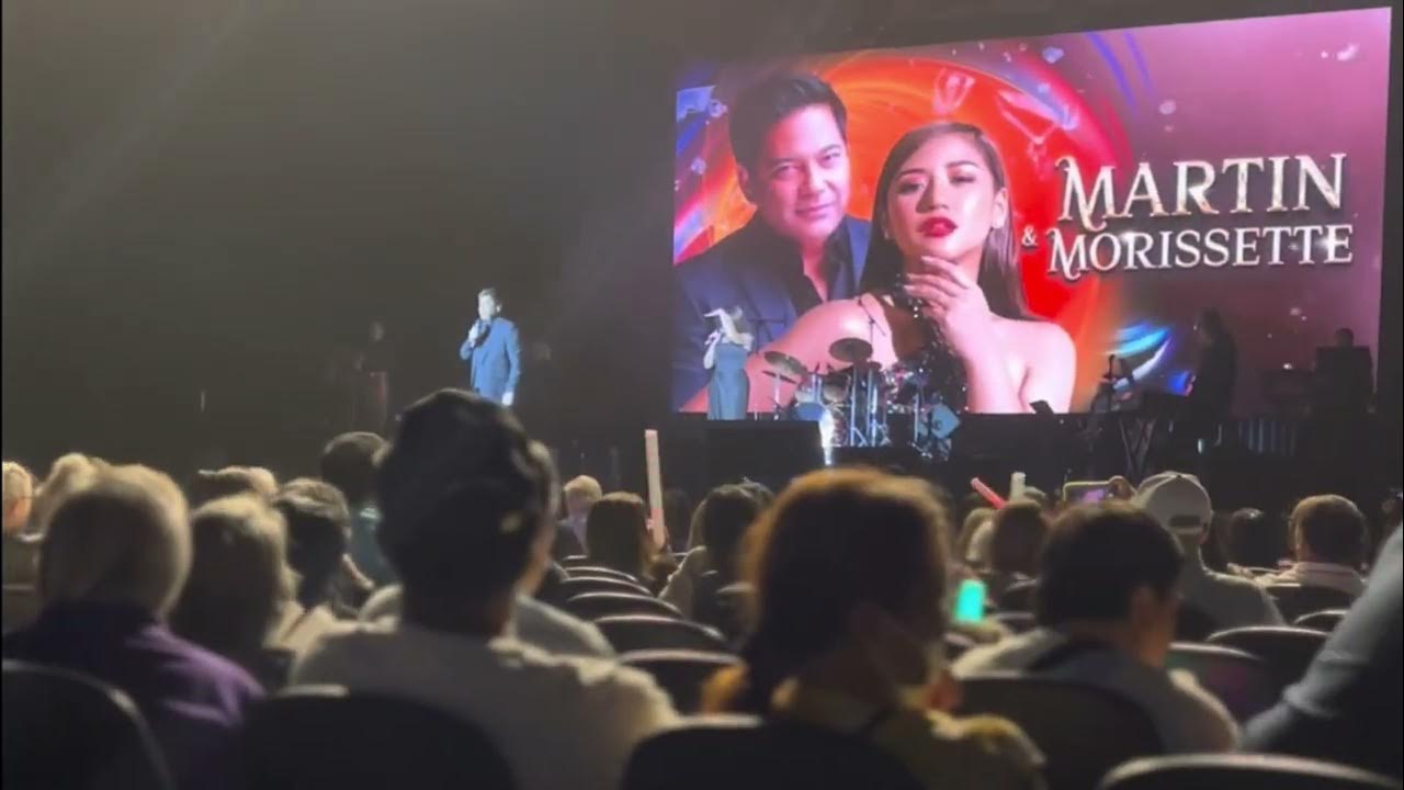 Martin Nievera & Morissette Amon Concert Fantasy Springs Casino concert jojisvlogusa YouTube
