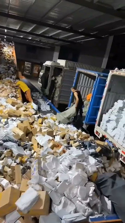 Gudang Paket 📦 Pantesan Banyak Yang Rusak Ternyata ‼️#short #paket
