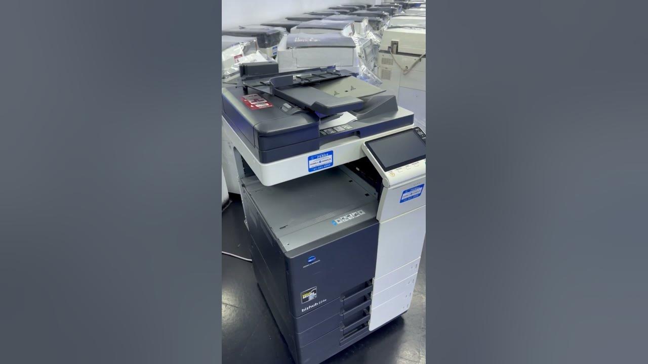 Retirar Finalizador FS533 (PARTE 02) Konica Minolta Bizhub C224...C554