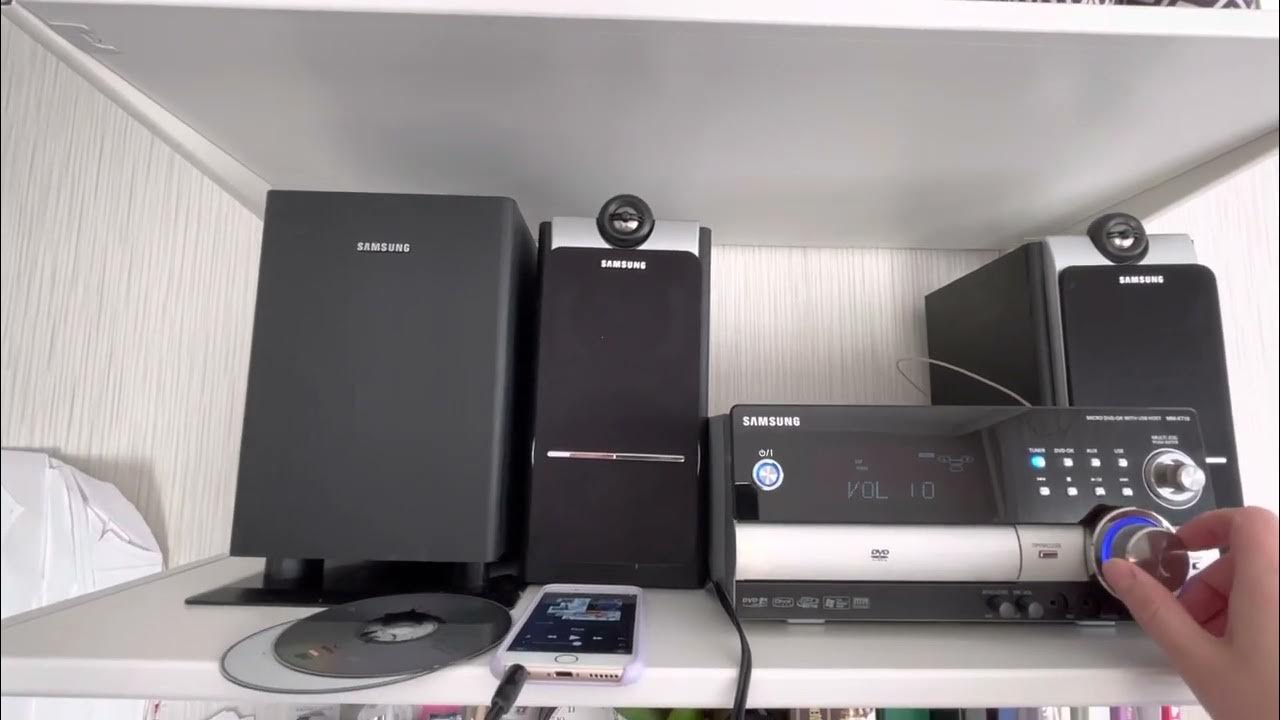 Музыкальный центр samsung mmkt10 YouTube