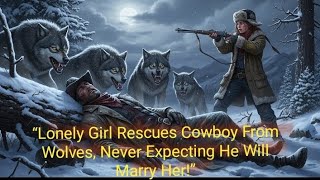 Lonely Girl Rescues Cowboy From Wolves, Never Expecting He Will Marry Her! | Western Love Story