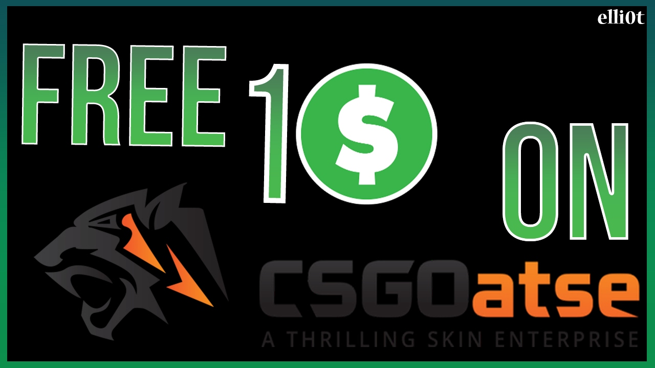 HOW TO GET 1 DOLLAR ON CSGOatse! 100 LEGIT YouTube