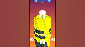 AMAZING STACK BALL CRUSHING 3D🥳🥳LV: 53 TO 54 #shorts #trending #viral #stackball #foryou #livestream