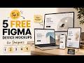 Top 5 FREE Figma Device Mockups for Designers