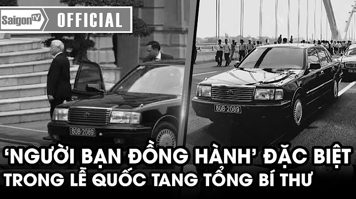 Chiếc Toyota Crown đời 1998 'đặc biệt' ở tang lễ Tổng Bí thư Nguyễn Phú Trọng | SaigonTV