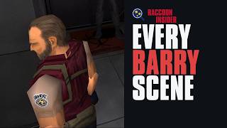 Resident Evil 1 (1996) BARRY BURTON - ALL CUTSCENES!   Triggers