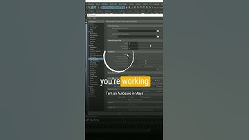 How to Turn on Autosave an Essential Maya Workflow Tip