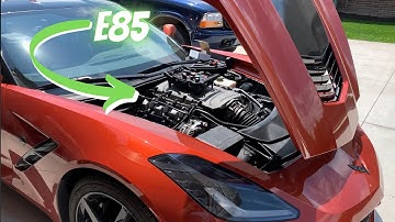C7 Corvette Flex Fuel Sensor Install!!