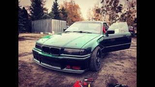 Składamy "Gruza" po lakierowaniu z kolorowym proszkiem! #5 - DriftGruzProjekt BMW E36