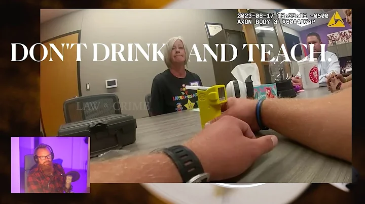 An Alcoholic Reacts: Drunk Teacher Arrested At School | Reaction Video