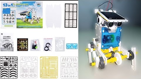 quadru-bot solar robot full assembly tutorial |DIY|