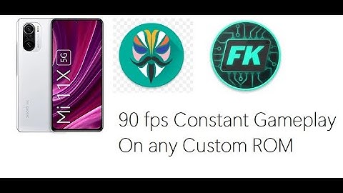 90 fps CONSTANT GAMEPLAY ON MI 11X | POCO F3 AKA REDMI K40 | in Any custom rom