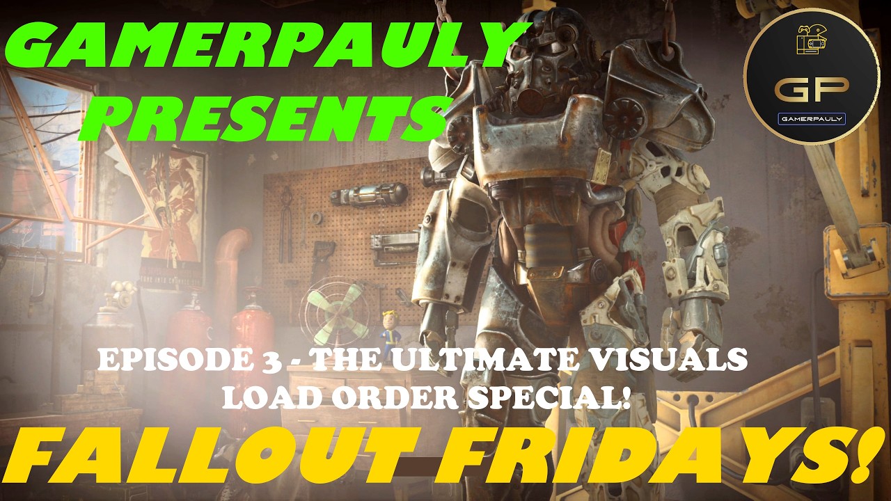 THE ULTIMATE FALLOUT 4 VISUALS LOAD ORDER FOR XBOX SERIES S & X #gaming ...
